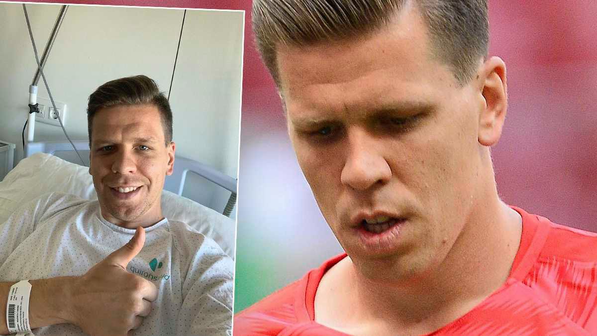 Wojtek Szczęsny w szpitalu