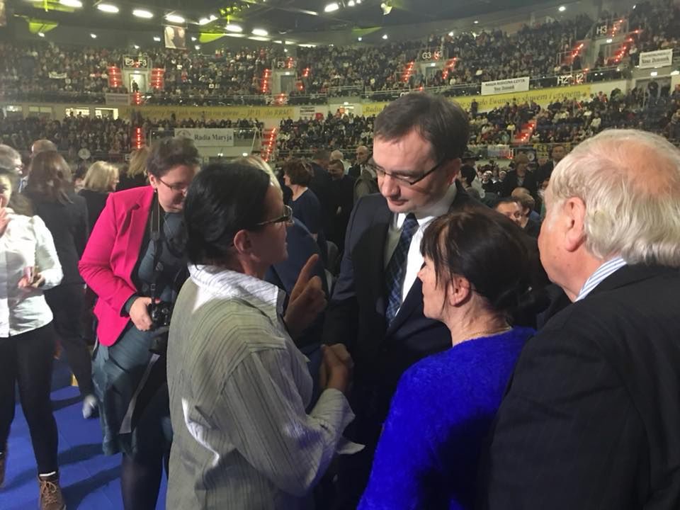 Minister Zbigniew Ziobro też pojawił się u Rydzyka 