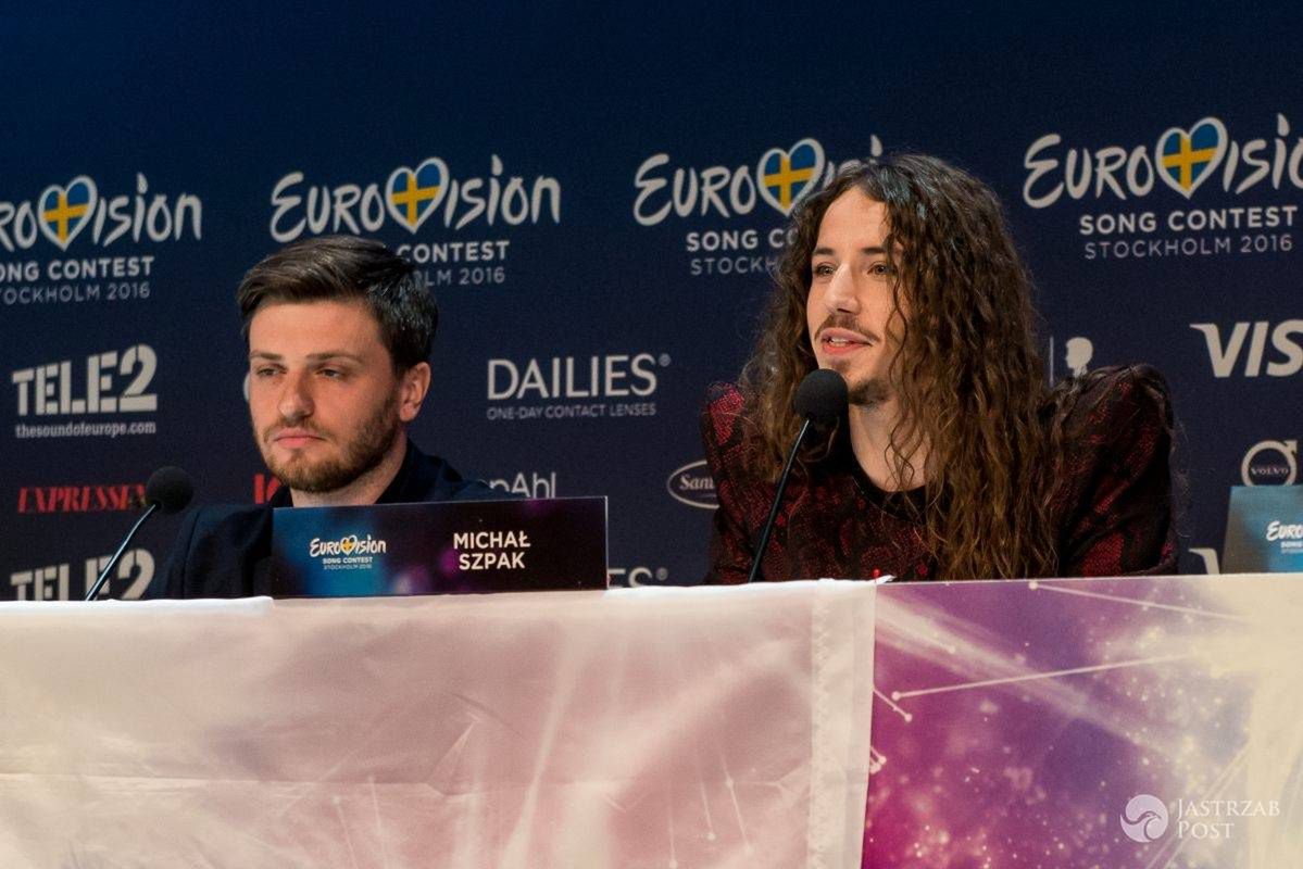Michał Szpak o Edycie Górniak na konferencji na Eurowizji 2016