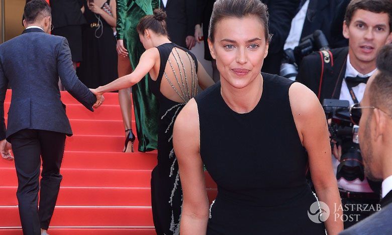 Irina Shayk w Cannes bez ukochanego. Na czerwonym dywanie Pałacu Festiwalowego wsparła się jednak na ramieniu...