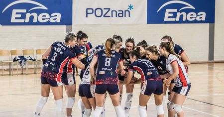 Zawodniczki Enea Energetyk Poznań wygrały ostatni w tym roku mecz na własnym boisku