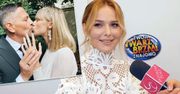 Paulina Sykut bawiła się na ślubie Krzysztofa Ibisza: "Jedna z najfajniejszych imprez". Jest zachwycona jego nową żoną
