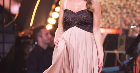 "Taniec z gwiazdami": Paulina Sykut-Jeżyna znów ukryła brzuszek