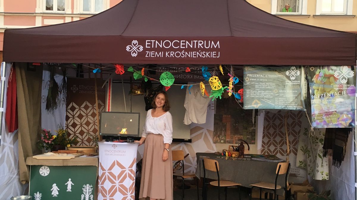 Promocja Etnocentrum Ziemi Krośnieńskiej na Jarmarku Jarosławskim