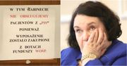 Posłanka PiS oburzona postawą lekarza. Nie chciał obsługiwać przeciwników WOŚP