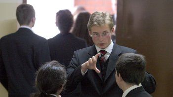 Maturzyści z II LO im. Jana Śniadeckiego w Kielcach