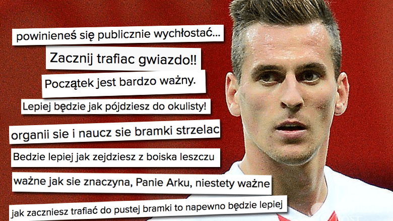 Arkadiusz Milik krytyka