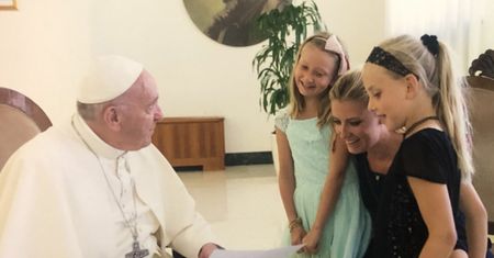 Polka w Watykanie. Opowiedziała o spotkaniu córek z papieżem