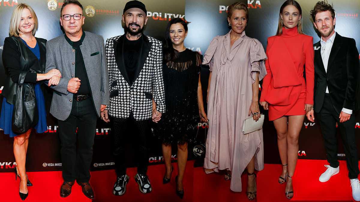 "Polityka" – gwiazdy na premierze filmu:  Antek Królikowski, Ewa Kasprzyk, Anna Karczmarczyk, Kasia Warnke