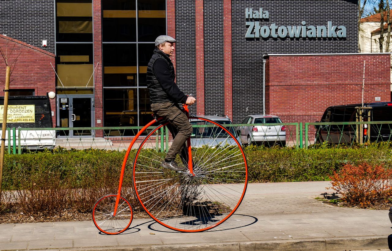 Bicyklem przez Złotów