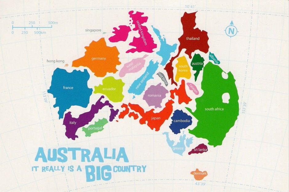 Jak duża jest Australia?