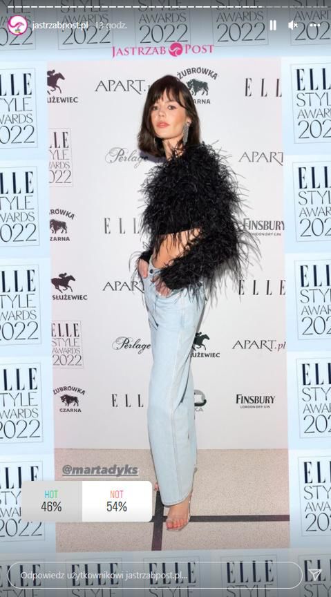 Marta Dyks. Elle Style Awards 2022