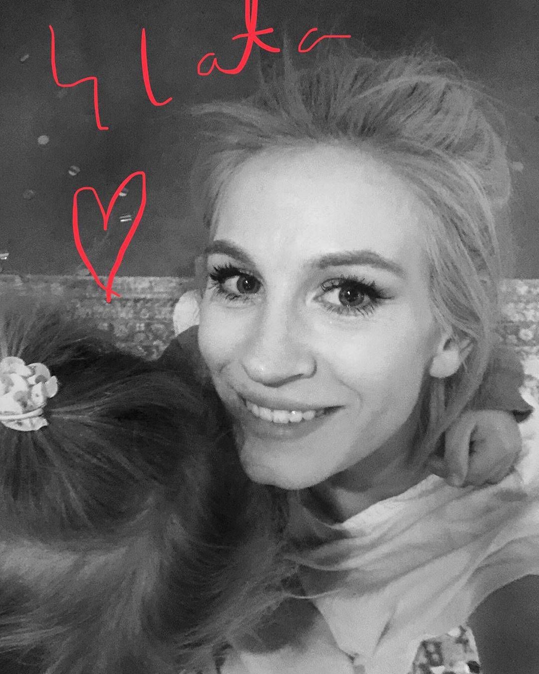 Sylwia Grzeszczak z córką Bogną