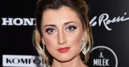Justyna Żyła pierwszy raz na czerwonym dywanie. Na Flesz Fashion Night nie odstawała od innych celebrytek