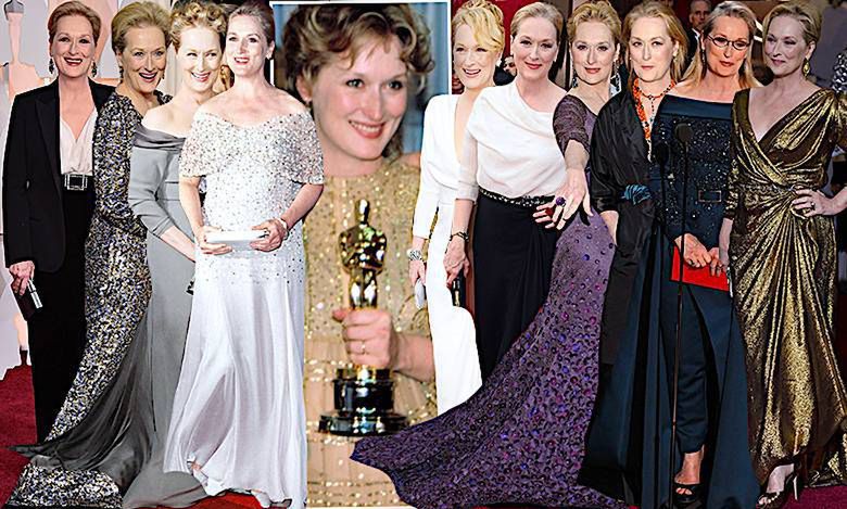 Meryl Streep Oscary, stylizacje, wygrane, nominacje