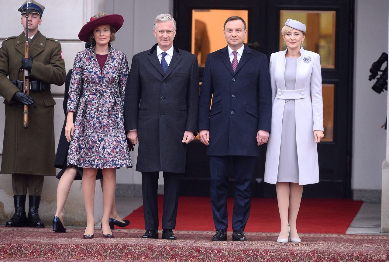 Para Królewska z wizytą w Polsce