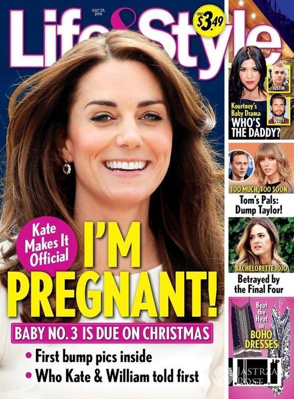 Księżna Kate jest w trzeciej ciąży