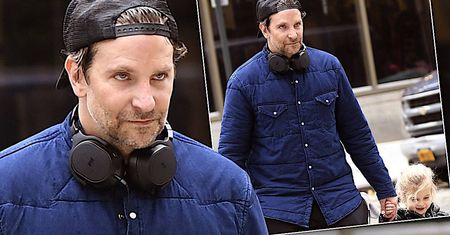 Bradley Cooper wreszcie wyszedł z domu. Ale to jego córka była w centrum uwagi. Lea to już mała ikona stylu