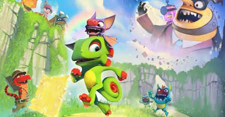Yooka-Laylee - recenzja. Jeszcze tylko guma Turbo i Koukou Roukou