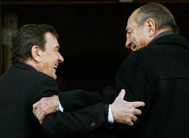 Chirac i Schroeder sami siebie wspierają?