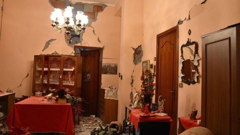 Zniszczenia w niektórych domach są znaczne
