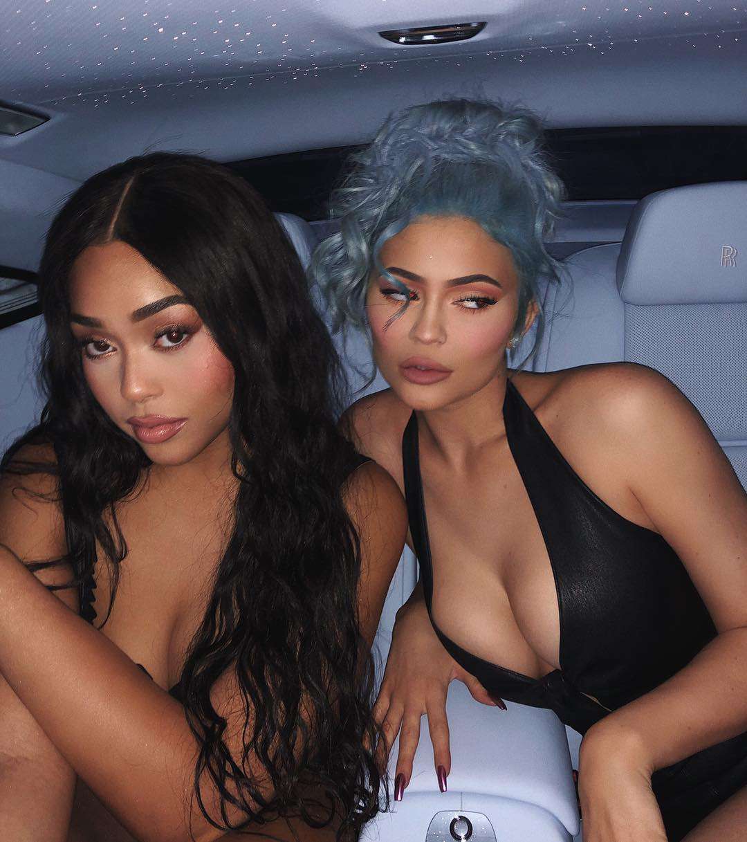 Kylie Jenner - gwiazdy świętowały Sylwestra