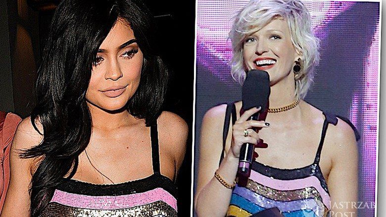 Magda Mołek i Kylie Jenner w sukience Attico