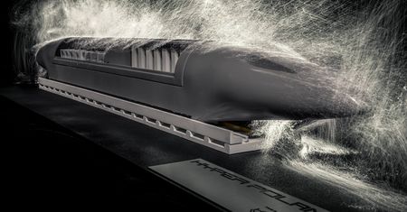 Hyper Poland: Tak wygląda model polskiego hyperloopa. Z Warszawy do Krakowa w 20 minut