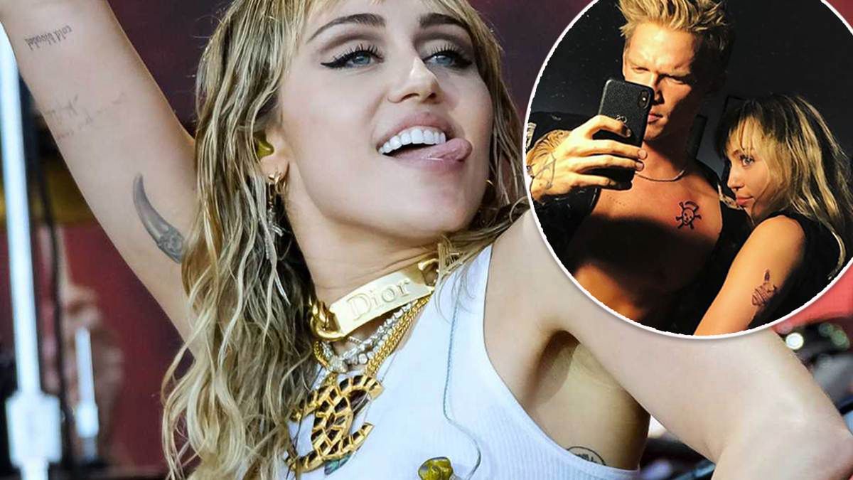 Miley Cyrus i Cody Simpson zrobili sobie piękne tatuaże w imię miłości! Michał Wiśniewski może się od nich uczyć!