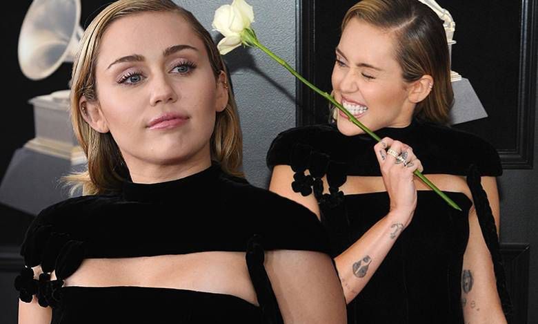 Grammy 2018: Miley Cyrus zmieniła styl! Teraz jest elegancką damą!