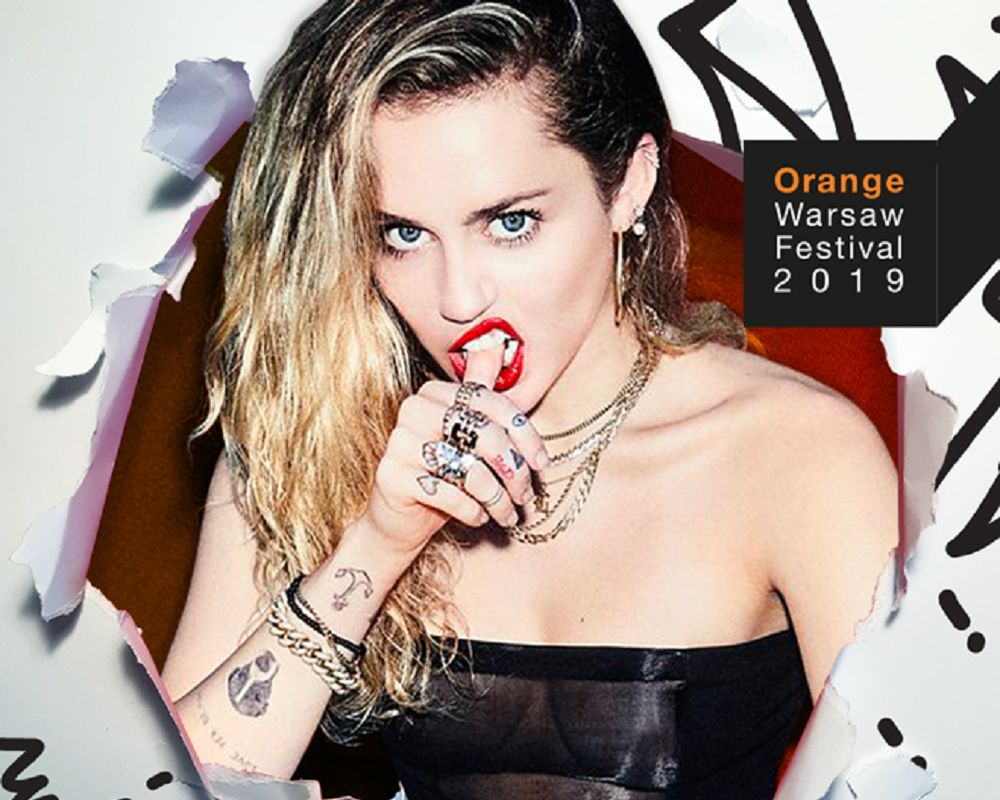 Miley Cyrus wystąpi na Orange Warsaw Festival. Zamiast Cardi B