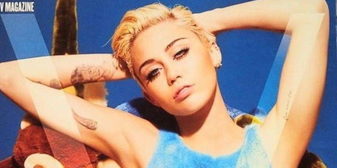 Miley Cyrus pokazała jak depiluje pachy. Pokazała ohydne zdjęcia