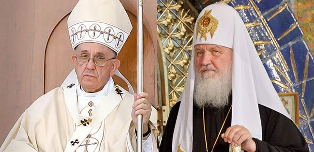 Prasa rosyjska: spotkanie patriarchy Cyryla z papieżem Franciszkiem potrzebne bardziej Rosji niż Cerkwi