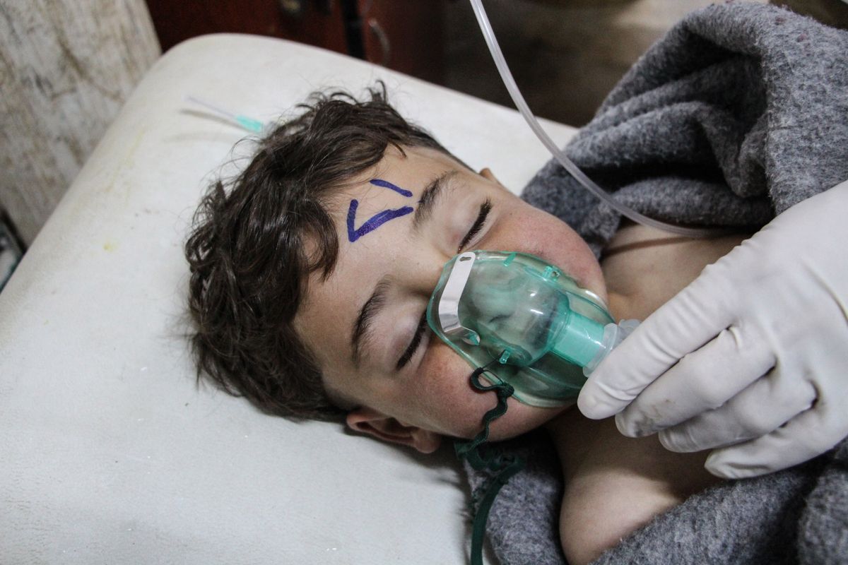UE potępia użycie broni chemicznej w Syrii