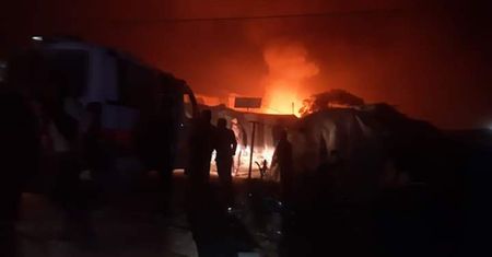 Syria. Rakieta uderzyła w obóz uchodźców. Nie żyje 10 dzieci