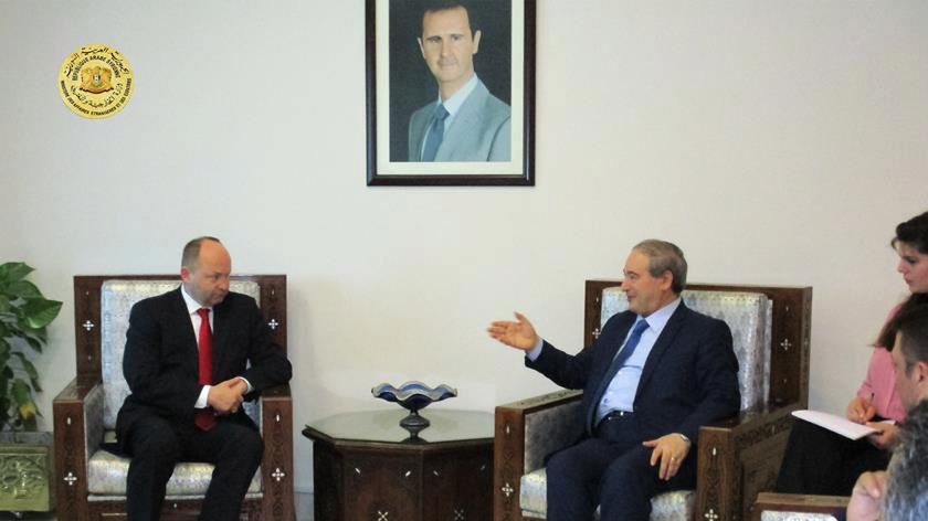 Spotkanie Andrzeja Papierza i Fajsala Mikdada