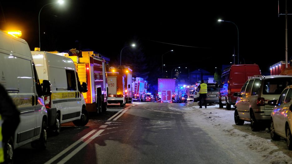 Szczyrk. Akcja ratunkowa w miejscu wybuchu gazu