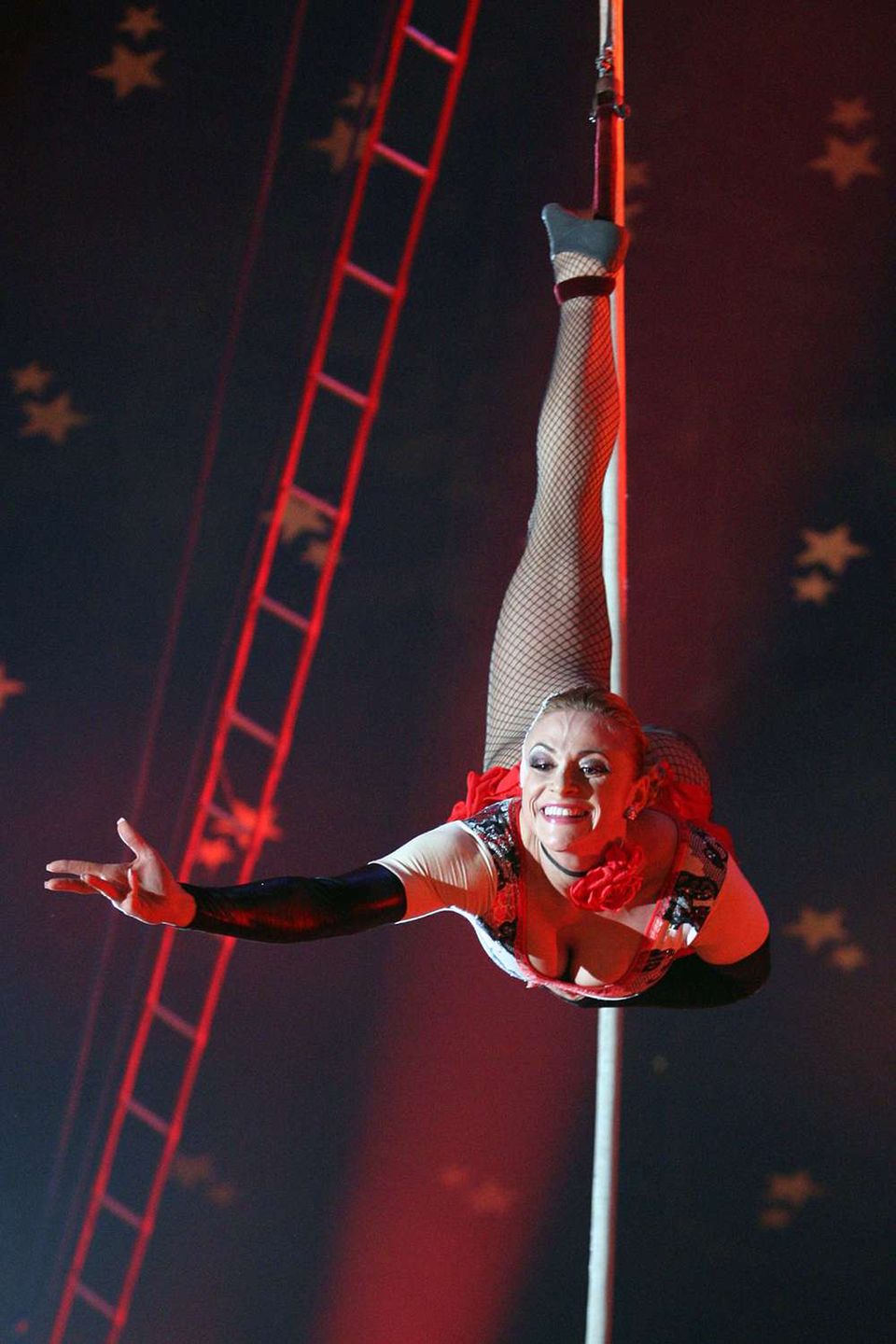 Kamila Porczyk w programie Gwiezdny cyrk (2008 rok)