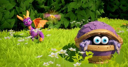 Pudełkowa wersja Spyro Reignited Trilogy coś nie płonie