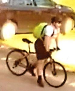 Rowerzysta, który zaatakował dwie osoby, został złapany