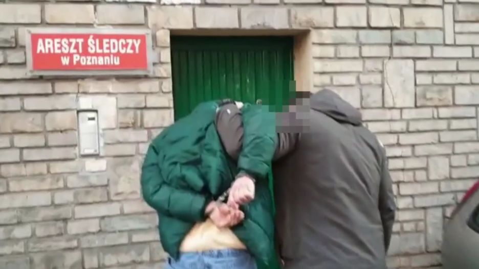 Marek W. , znany jako milioner-sadysta schwytany przez policję.
