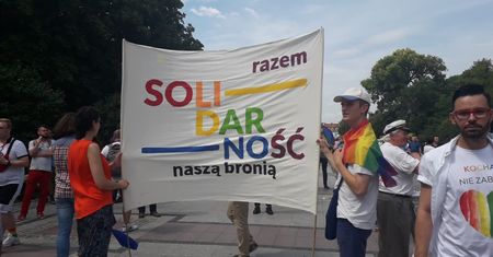 Białystok. Wiec "Polska przeciw przemocy" po zamieszkach na Marszu Równości