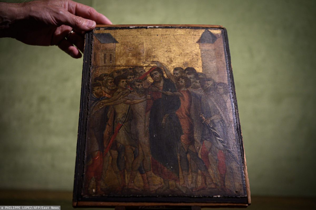 Obraz z XIII w. wisiał nad kuchenką gazową. Sprzedano go za 24 mln euro