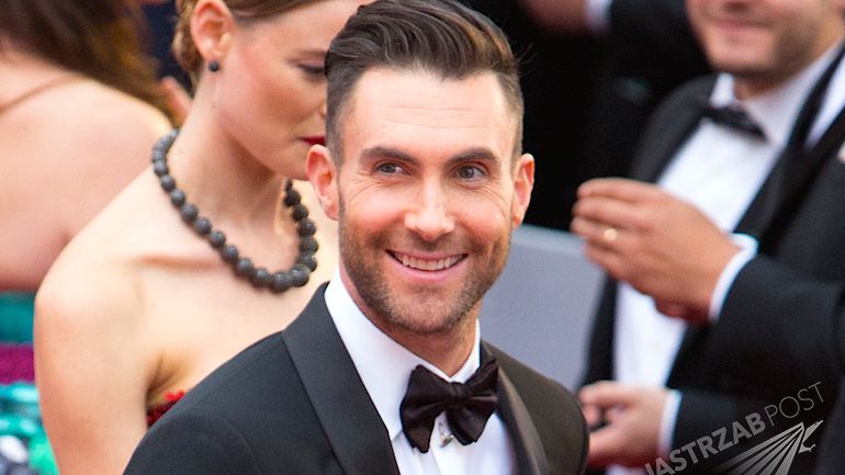 Adam Levine łysy
