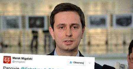 Migalski zaczepił polityków opozycji ws. "Ucha prezesa". Tym wpisem lider PSL zdobył uznanie internautów