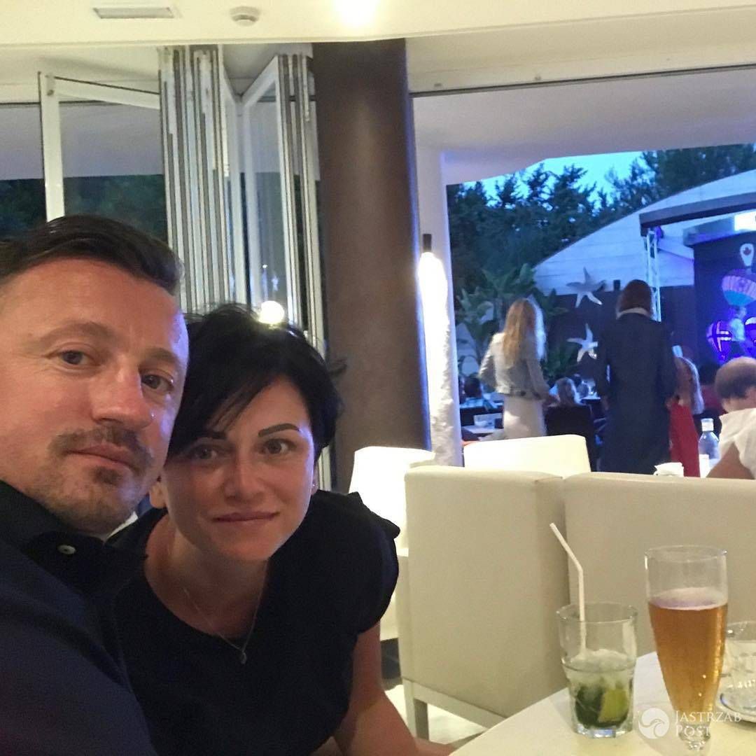 Adam Małysz i Izabela Małysz na wakacjach w Hiszpanii