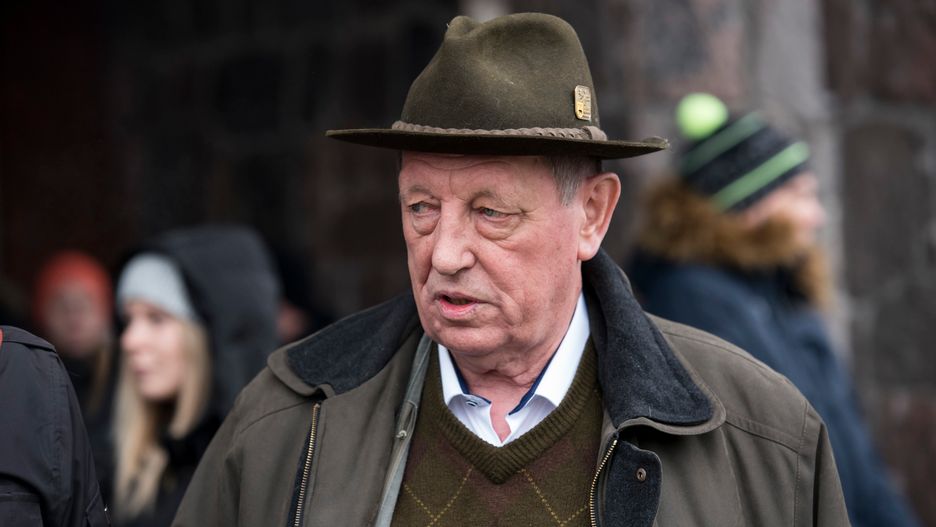 Jan Szyszko podczas wizyty w Puszczy Białowieskiej 