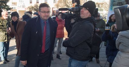 Paweł Juszczyszyn zamierza codziennie przychodzić do sądu. Jego sprawy trafiły do innych sędziów