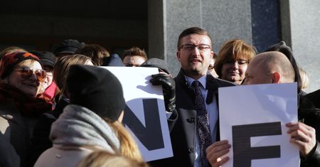 Zebranie sędziów w Olsztynie. Maciej Nawacki podarł apel ws. sędziego Pawła Juszczyszyna
