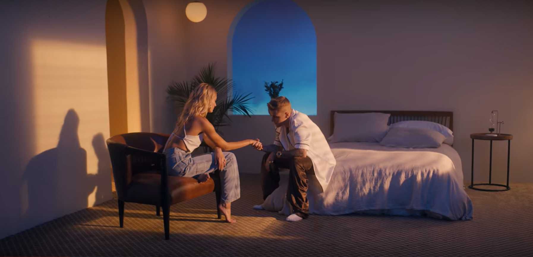 Justin Bieber i Hailey Bieber wspólnie w teledysku